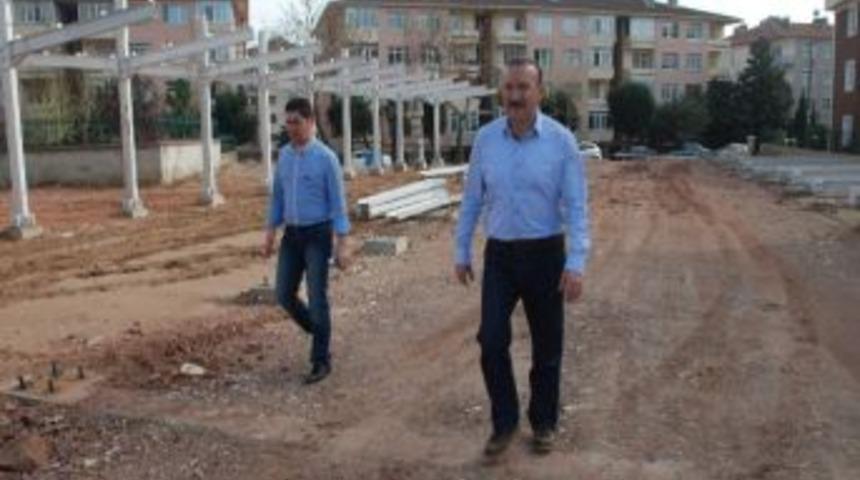 Başkan Doğan, K&ouml;yl&uuml; Pazarı&rsquo;nda İncelemelerde Bulundu