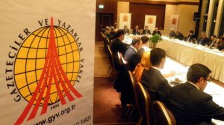 Gazeteciler Ve Yazarlar Vakfı, AK Parti Modeli&rsquo;ni Konuştu