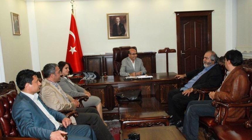 Mehmet Altan&rsquo;dan Vali Demirtaş&rsquo;a Ziyaret