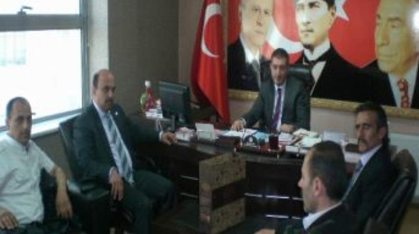 Bbp'den Mhp'ye Anlamlı Ziyaret