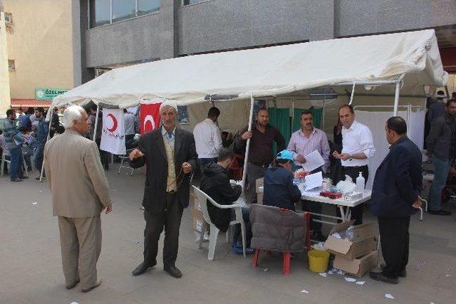 Bingöl’de Kan Bağışına Yoğun İlgi