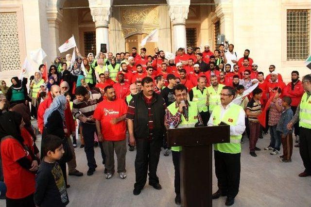 Suriye’ye Giden Yardım Konvoyu Adana’da