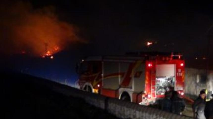 Ankara'da Fabrika Yangını