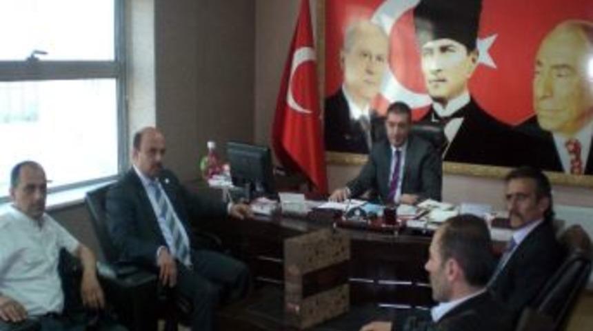 Bbp'den Mhp'ye Anlamlı Ziyaret