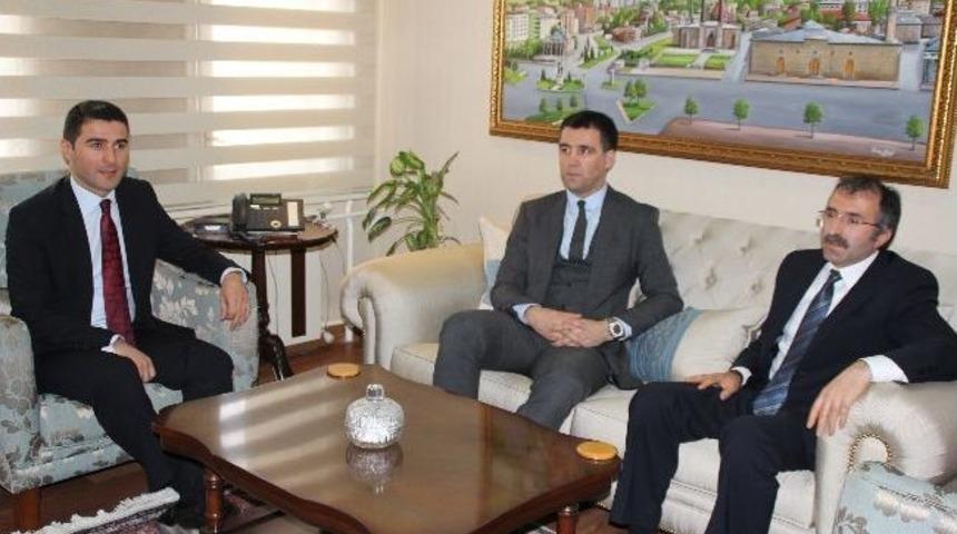 Hakan Ş&uuml;k&uuml;r&rsquo;den Erzurum Valiliğine Ziyaret