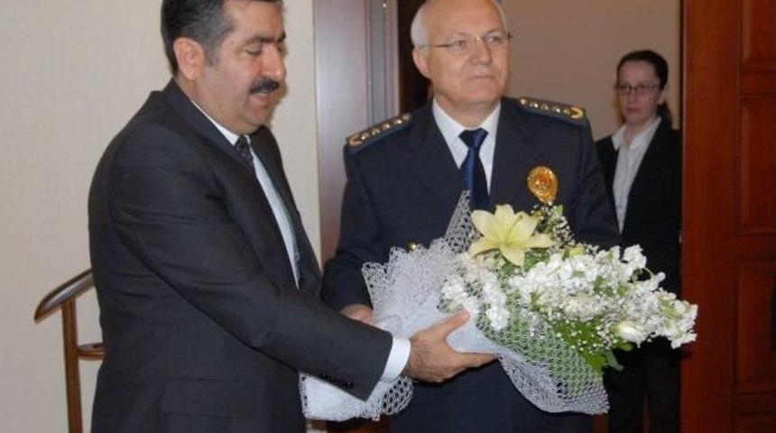 Konya&rsquo;da Polis Haftası Etkinlikleri Vali Doğan'ı Ziyaretle Başladı