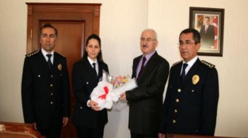 Niğde Polisinden Valisi Âlim Barut’a Ziyaret