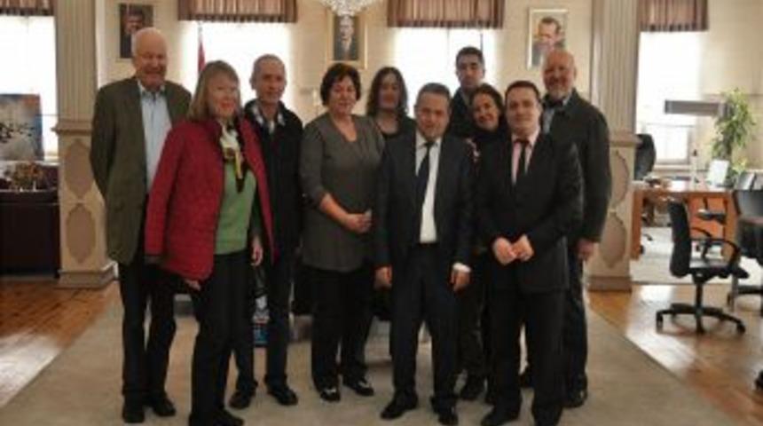 Alman Heyet, Eyüp Sultan’a Hayran Kaldı