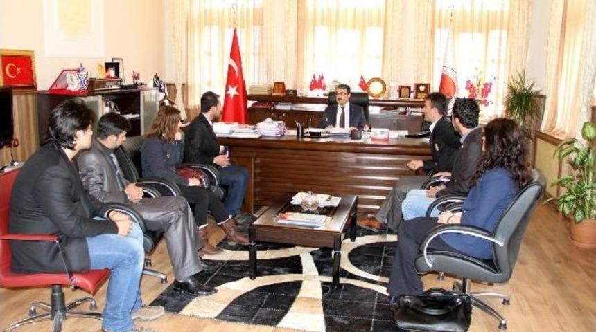 Bozok &Uuml;niversitesi Gen&ccedil;lik Kul&uuml;b&uuml;nden Rekt&ouml;r U&ccedil;ar&rsquo;a Ziyaret
