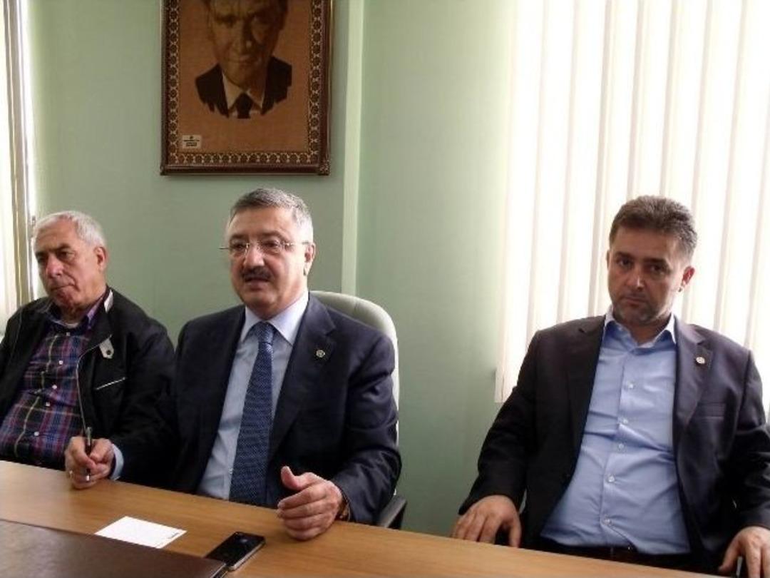 T&uuml;rkiye M&uuml;teahhitler Federasyonu Başkanı Nacip Nasır Salihli&rsquo;ye Geldi