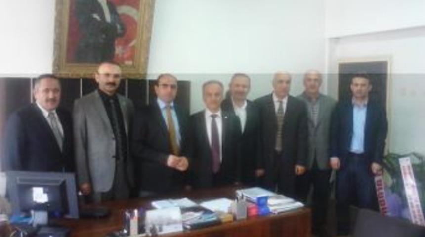 Enerji Bir-sen Y&ouml;netimi&rsquo;nden Ustaoğlu&rsquo;na Ziyaret