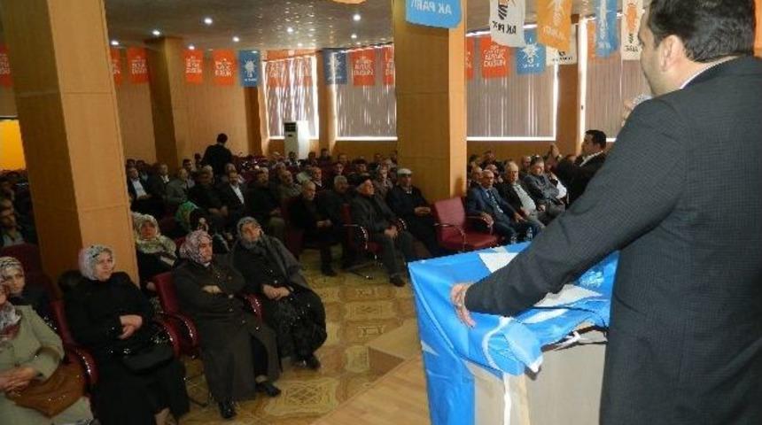 Milletvekili Bilici Erciş İl&ccedil;e Teşkilatı İstişare Toplantısı&rsquo;na Katıldı
