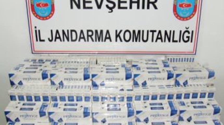 2 Ayrı Otob&uuml;ste 3 Bin 480 Paket Ka&ccedil;ak Sigara Yakalandı