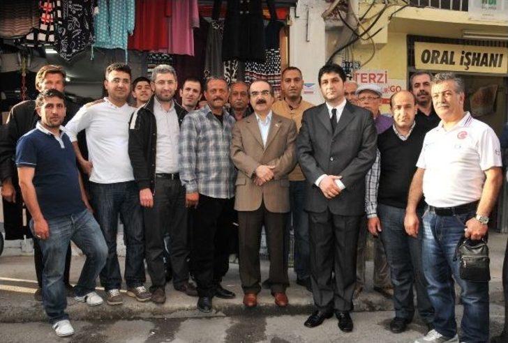 Vali Coş, Ulu Cami Ve Melekgirmez Esnafını Ziyaret Etti G4