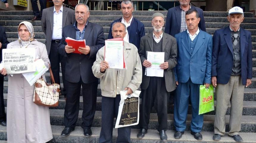 K&ouml;yl&uuml;lerden 'arazilerinin Zenginlere Verildiği' Iddiası