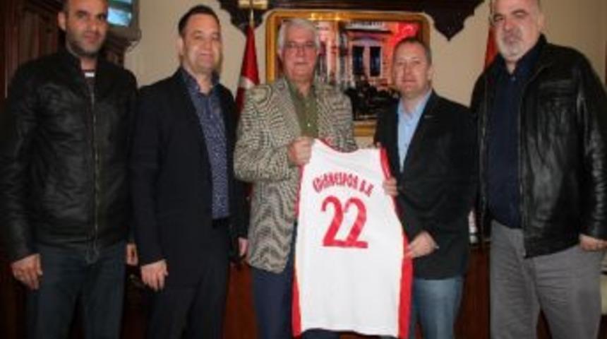 Edirnespor Bayan Basketbol Takımından Sedef&ccedil;i&rsquo;ye Ziyaret