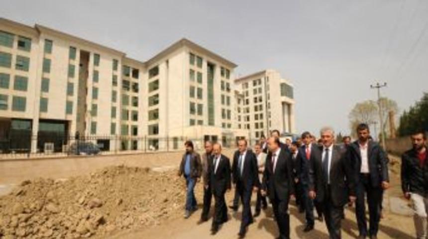 Yeni Adliye Sarayı I&ccedil;in Son Hazırlıklar Yapılıyor