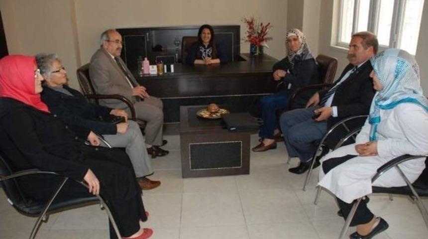 Sgk İl M&uuml;d&uuml;r&uuml; &Ouml;mer Eker&rsquo;den Akid&rsquo;e Ziyaret