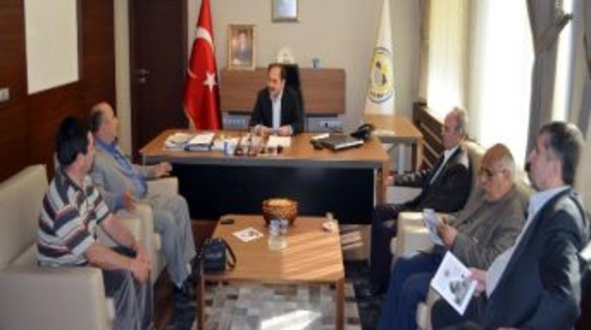 Ağırnas Belediye Başkanı Mete&rsquo;den Başkan Eyvaz&rsquo;a Ziyaret