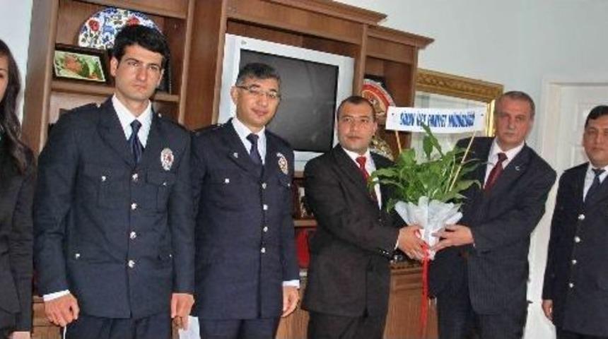 Emniyet Müdürlüğü'nden Başkan Karahan’a Ziyaret