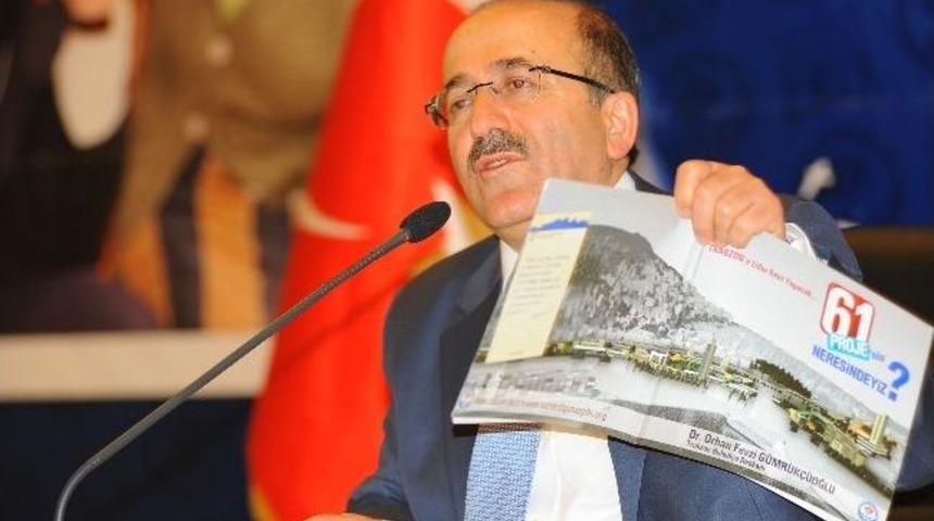 Başkan G&uuml;mr&uuml;k&ccedil;&uuml;oğlu, Hizmette 4 Yılını Değerlendirdi