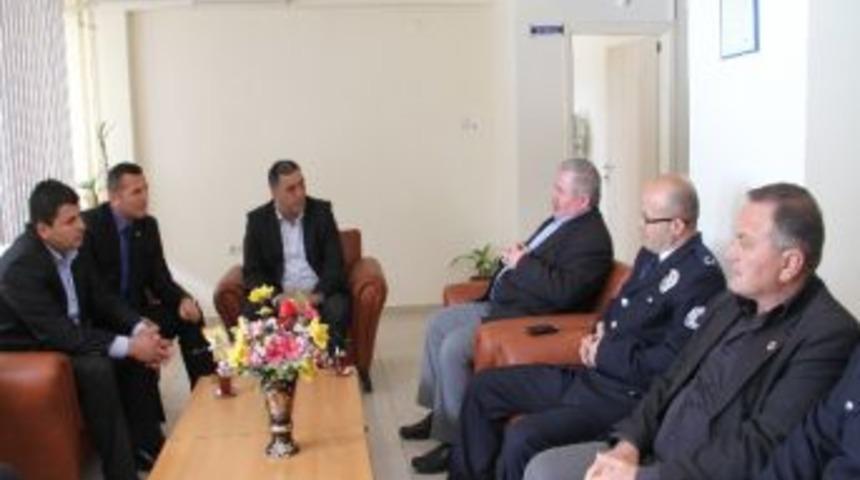 Başkan Mergen'den, Emniyet Amirliği'ne Ziyaret