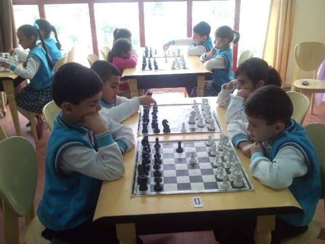 Akb&uuml;k Nurullah Kocabıyık İlkokulu Satran&ccedil; Turnuvası Başladı 1