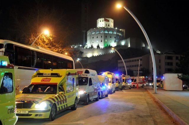 Suriye Konvoyu Keçiören’de Mola Verdi