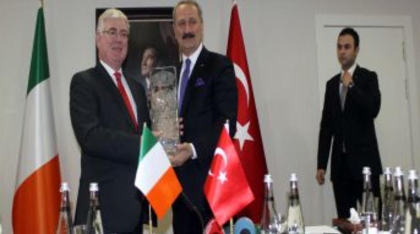 Bakan &Ccedil;ağlayan: İrlanda Ile 'ticaret Istişare Mekanizması' Oluşturulacak