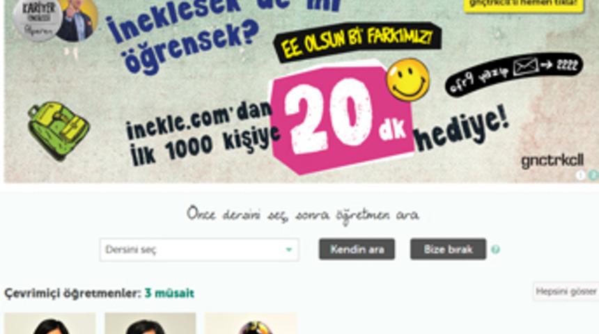 &ldquo;GN&Ccedil;TRKCLL&rdquo;liler 7,5 TL&rsquo;ye &ouml;zel ders alabilecek