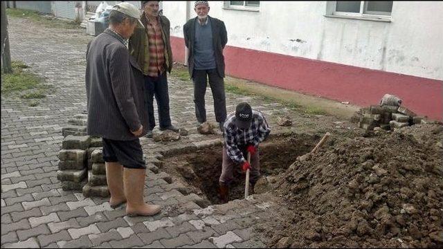 Çan Doğaca Köyü’nde Su Ve Kanalizasyon Alt Yapı Çalışması