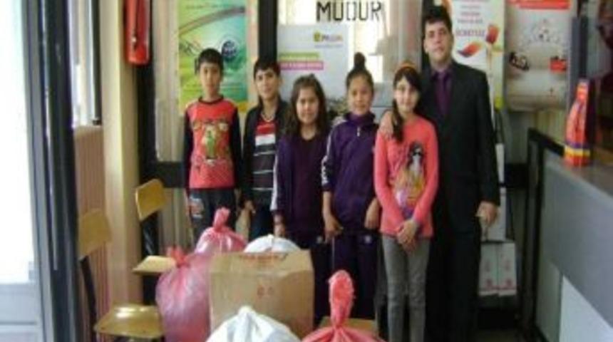 Balyalı &Ouml;ğrenciler Siirt&rsquo;e Yardım G&ouml;nderdi