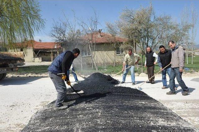 Bozüyük'te Asfalt Çalışmaları Başladı