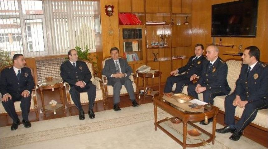 Emniyetten Vali Cengiz'e Ziyaret
