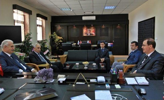 Atatürk Üniversitesi Rektörü Koçak’tan Rektör Coşkun’a Ziyaret