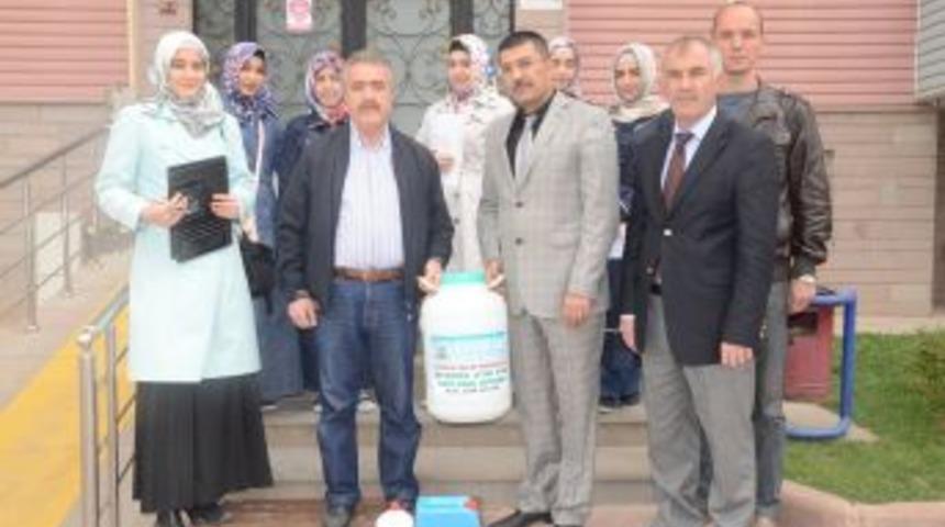 Atık yağlar toplanıyor