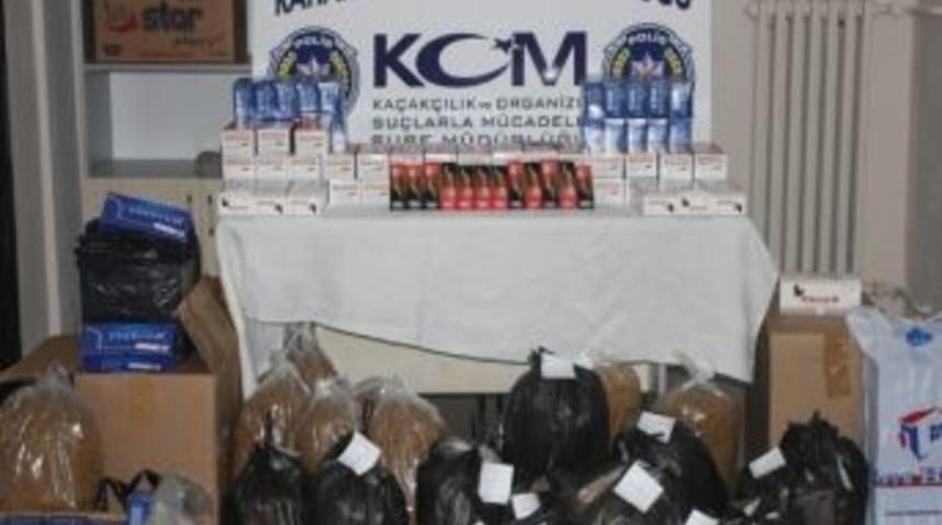 Karaman&rsquo;da T&uuml;t&uuml;n &Uuml;r&uuml;nleri Operasyonu