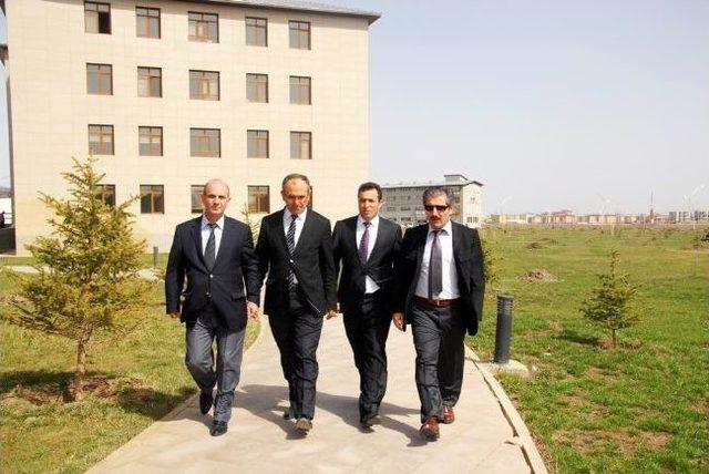 Atatürk Üniversitesi’nden İbrahim Çeçen Üniversitesi’ne Ziyaret