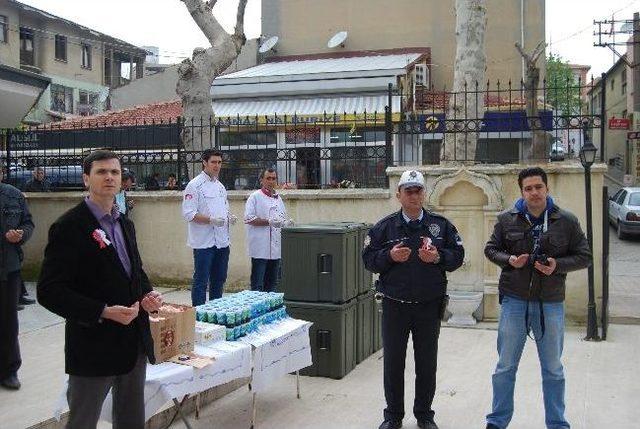 Malkara İlçe Emniyet Müdürlüğü Şehit Polislere Mevlid Okuttu