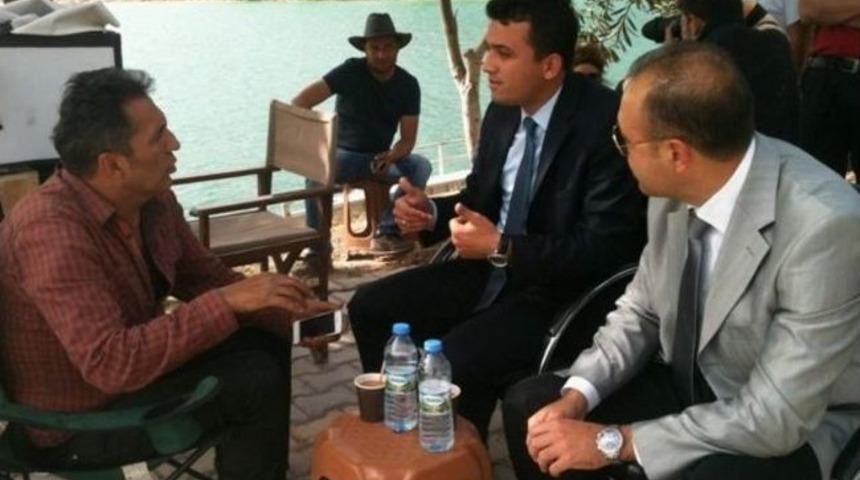 Kaymakam Keklik'ten Dizi Ekibini Ziyaret