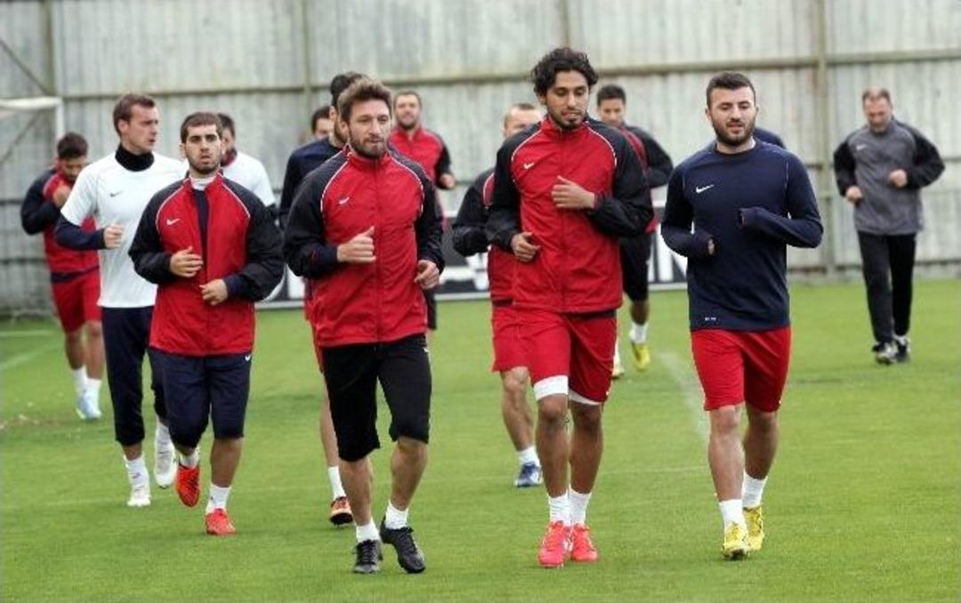 Gaziantepspor Kayserispyor Ma&ccedil;ı Hazırlıklarına Başladı