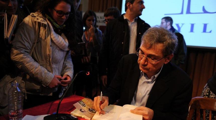 Orhan Pamuk Ve İtalyan Yazar S&ouml;yleşi Yaptı