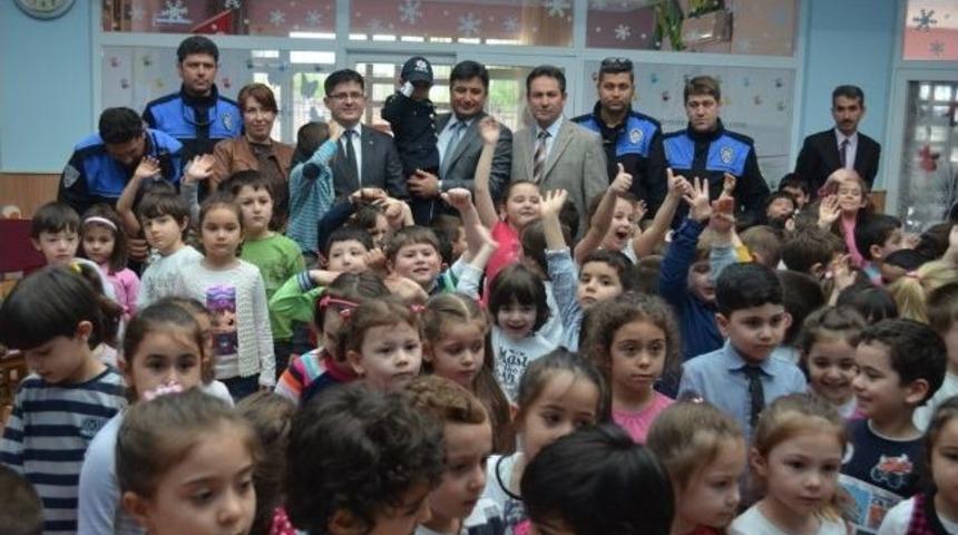 &Ouml;demiş Anaokulu&rsquo;nda Polis Haftası Kutlaması