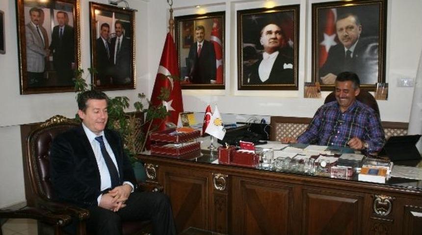 İha Kocaeli B&ouml;lge M&uuml;d&uuml;r&uuml; D&uuml;zce&rsquo;de Ziyaretlerde Bulundu