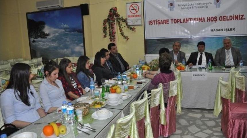 Malatya Boks Camiası, Tanışma Toplantısında Bir Araya Geldi