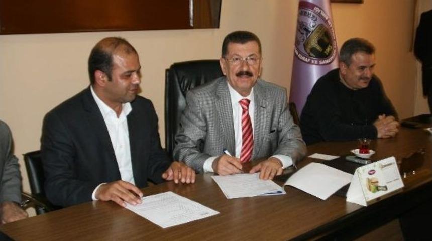Aydın Esnafına Y&ouml;nelik &ldquo;iş Sağlığı Ve G&uuml;venliği&rdquo; Protokol&uuml; İmzalandı