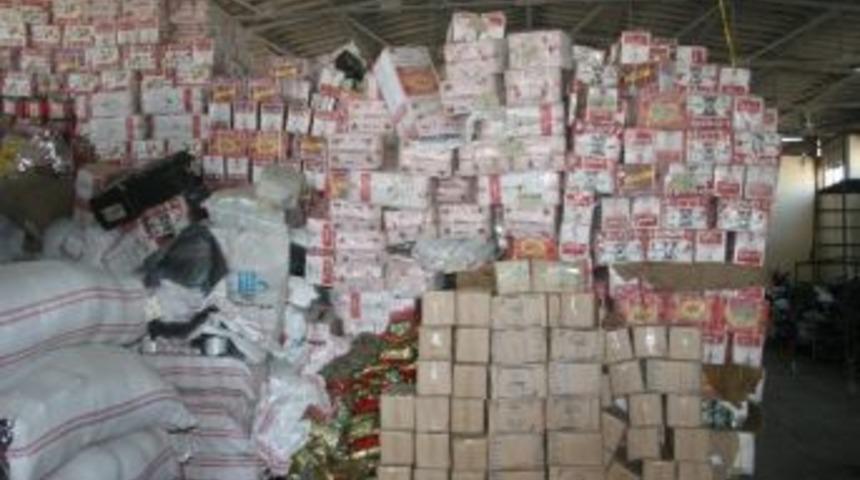 Ka&ccedil;ak Eşyalar Yakılarak İmha Edilecek