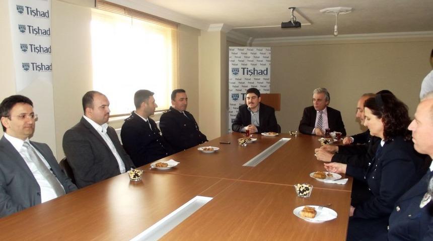 Tirebolu Emniyet Müdürlüğü'nden TİŞHAD’a Ziyaret