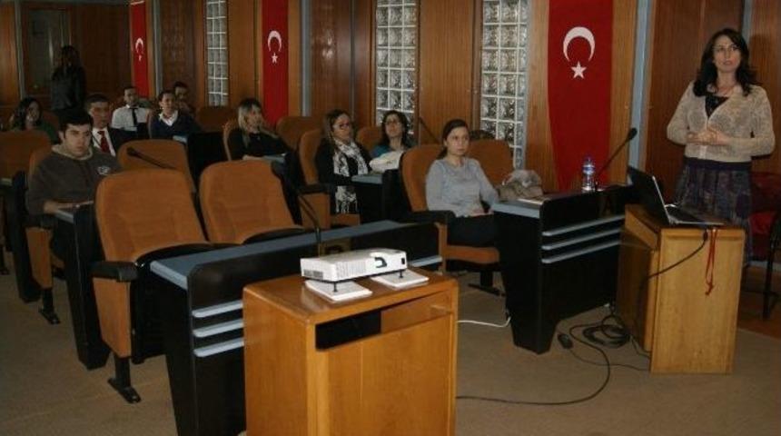 Girişimcilere “genç Girişimciler İçin Erasmus Projesi” Bilgilendirmesi