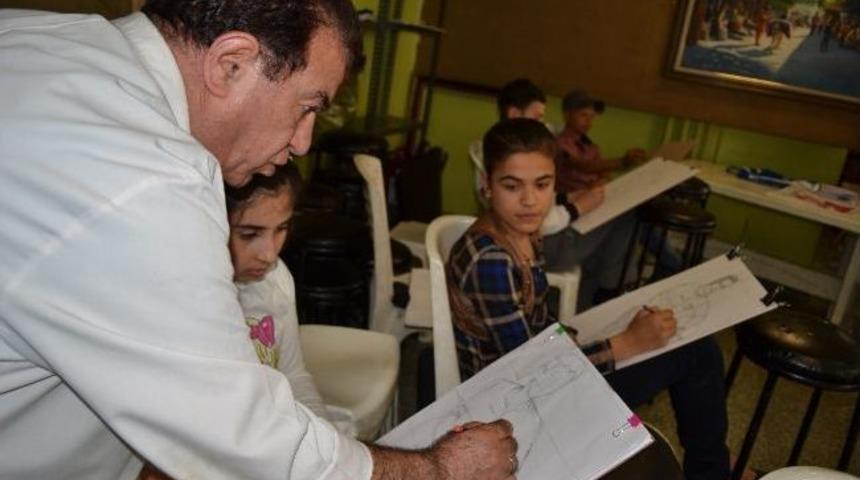 Şanlıurfa’da Geleceğin Picassoları Yetişiyor